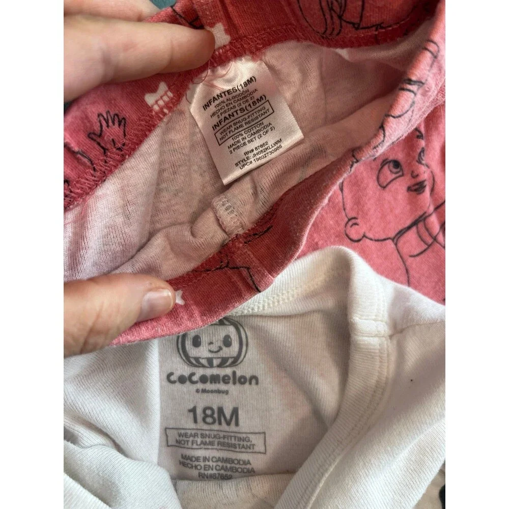 Baby Girl Bundle Joe Fresh Cocomelon Grmboree Baby 3 Pieces 6mo 12mo 18mo